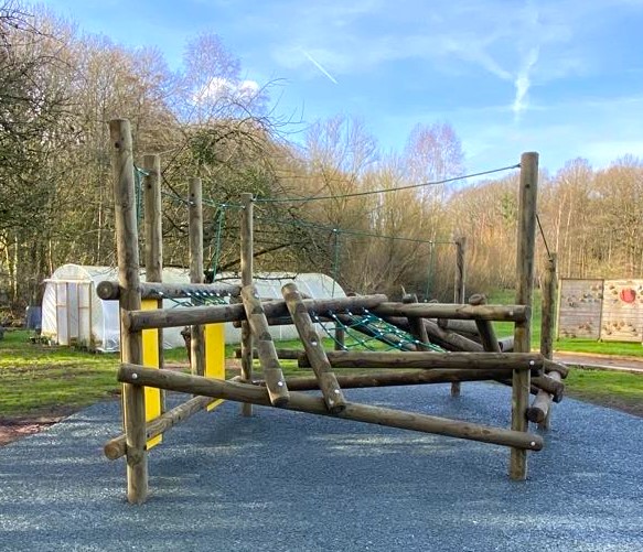 Clamber Stack 5 Timber Climbing Frame