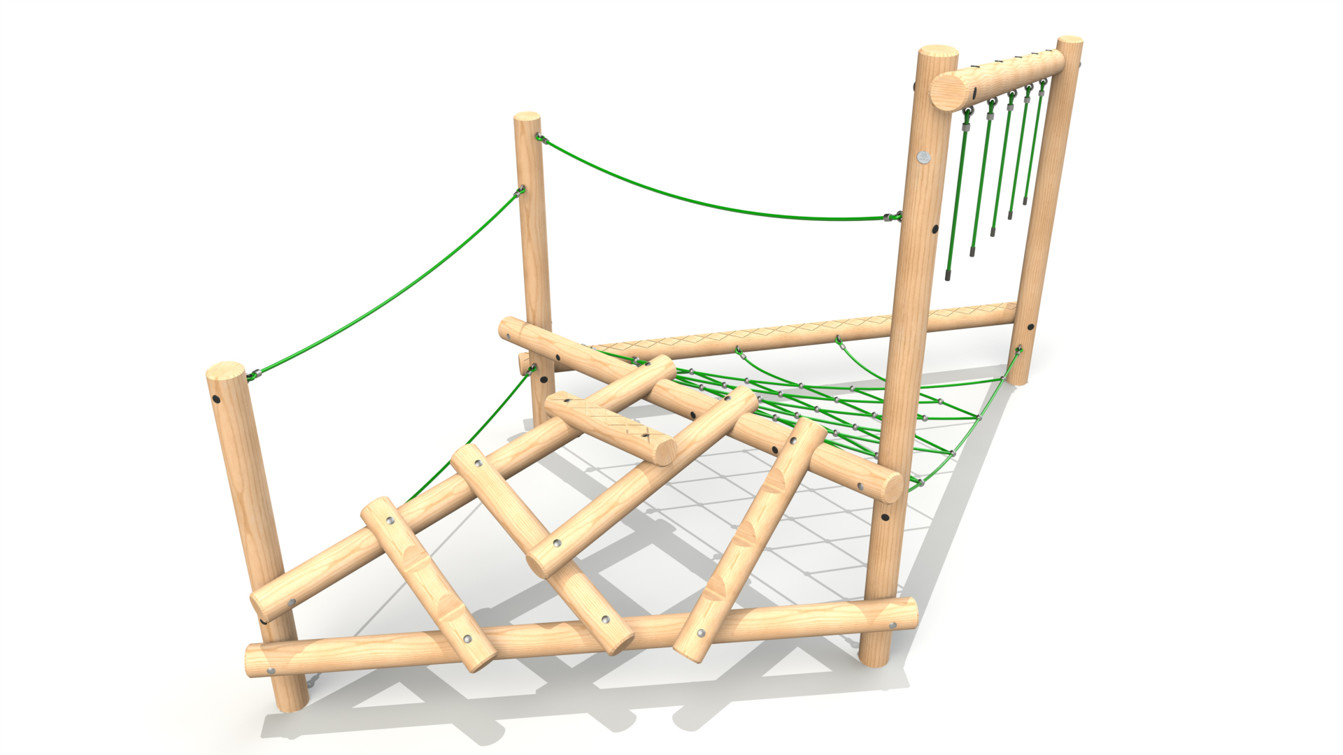 Clamber Stack Fratello Climbing Frame