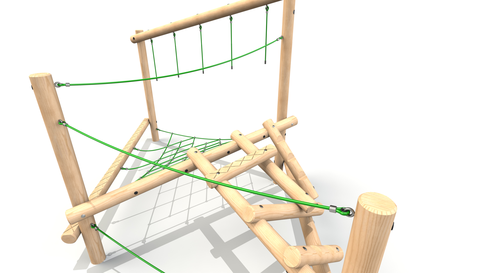 Clamber Stack Fratello Climbing Frame