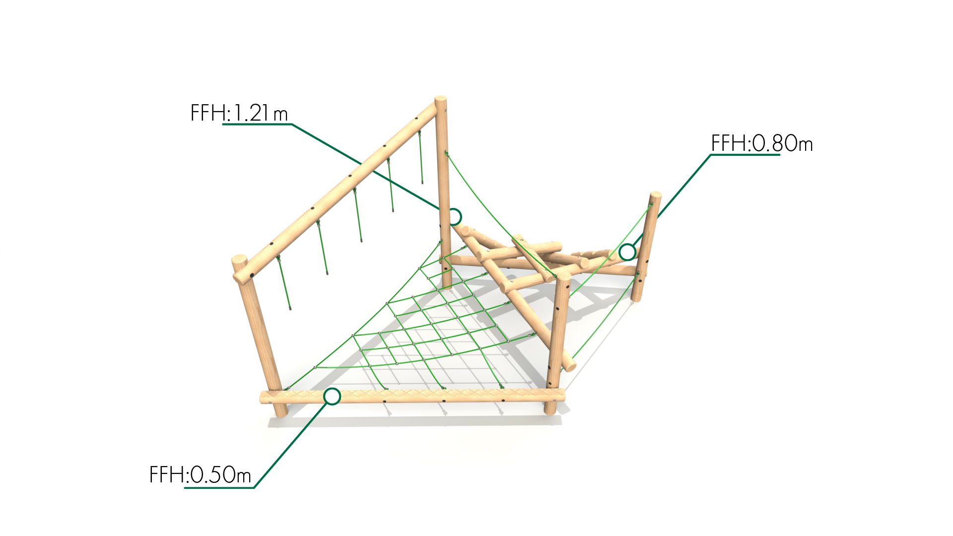Clamber Stack Fratello Climbing Frame