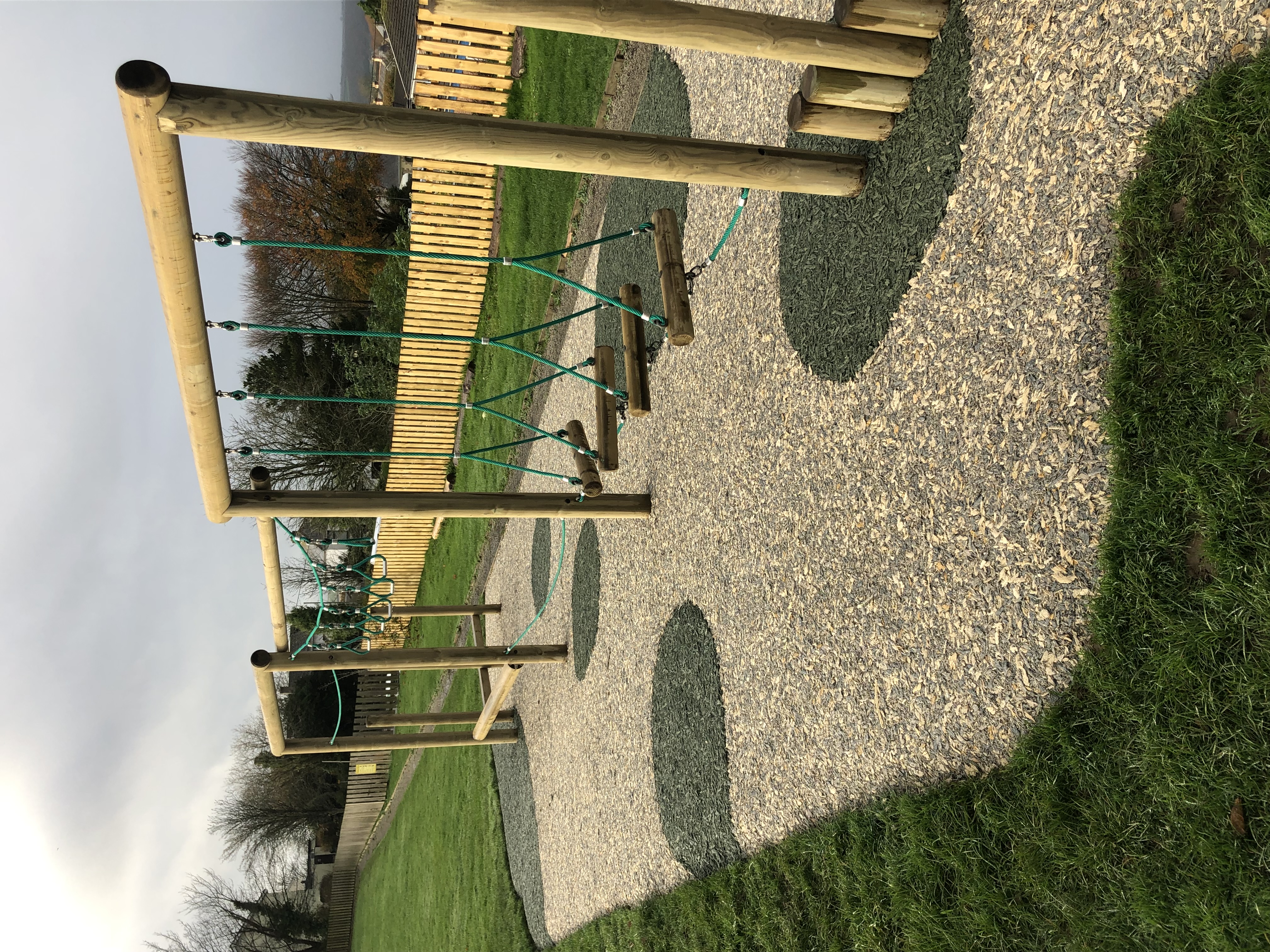 Resin Bound Rubber Mulch