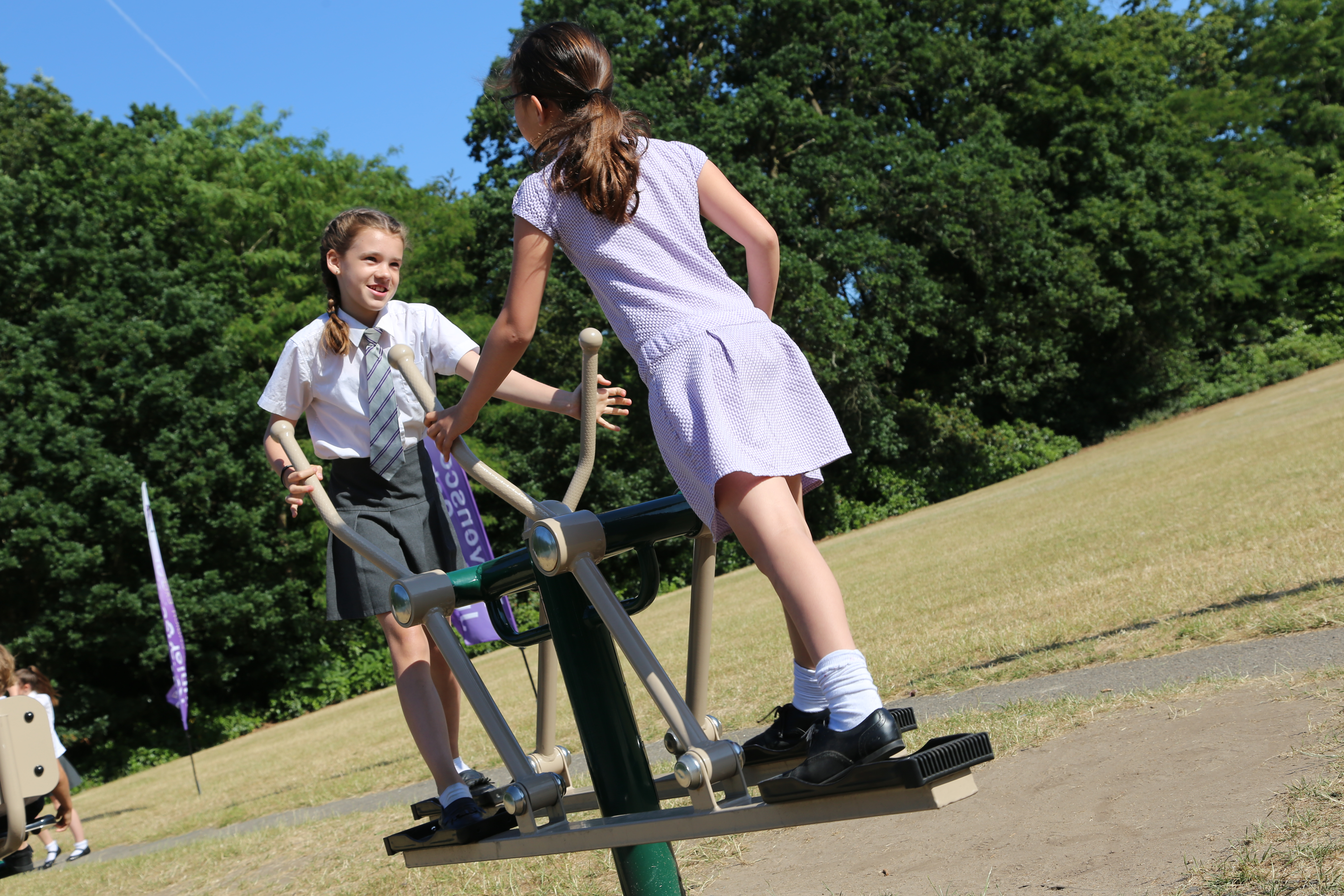 Children's Double Cross Country Skier