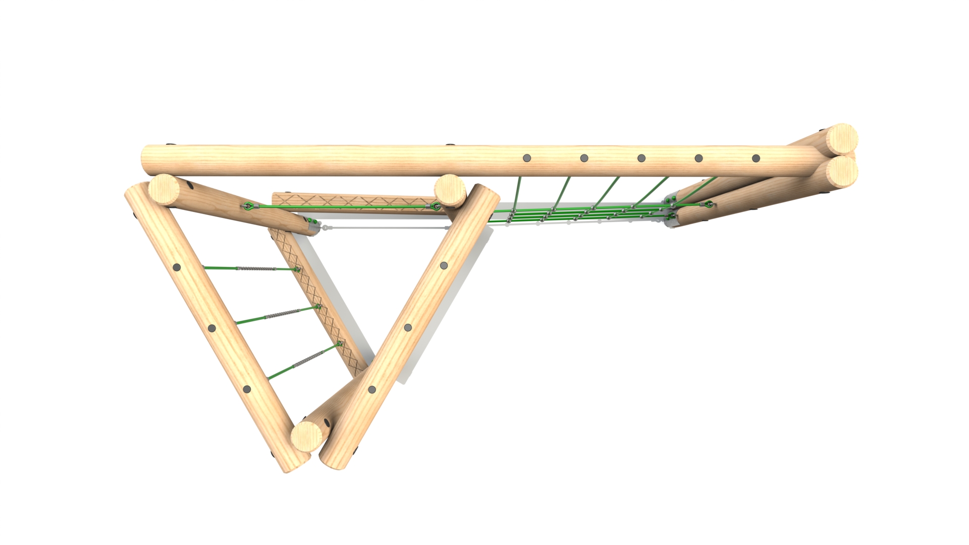 Triplay Challenge Climbing Frame 2 - Option 1