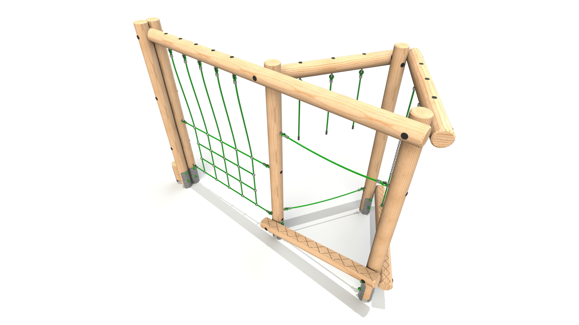 Triplay Challenge Climbing Frame 2 - Option 1