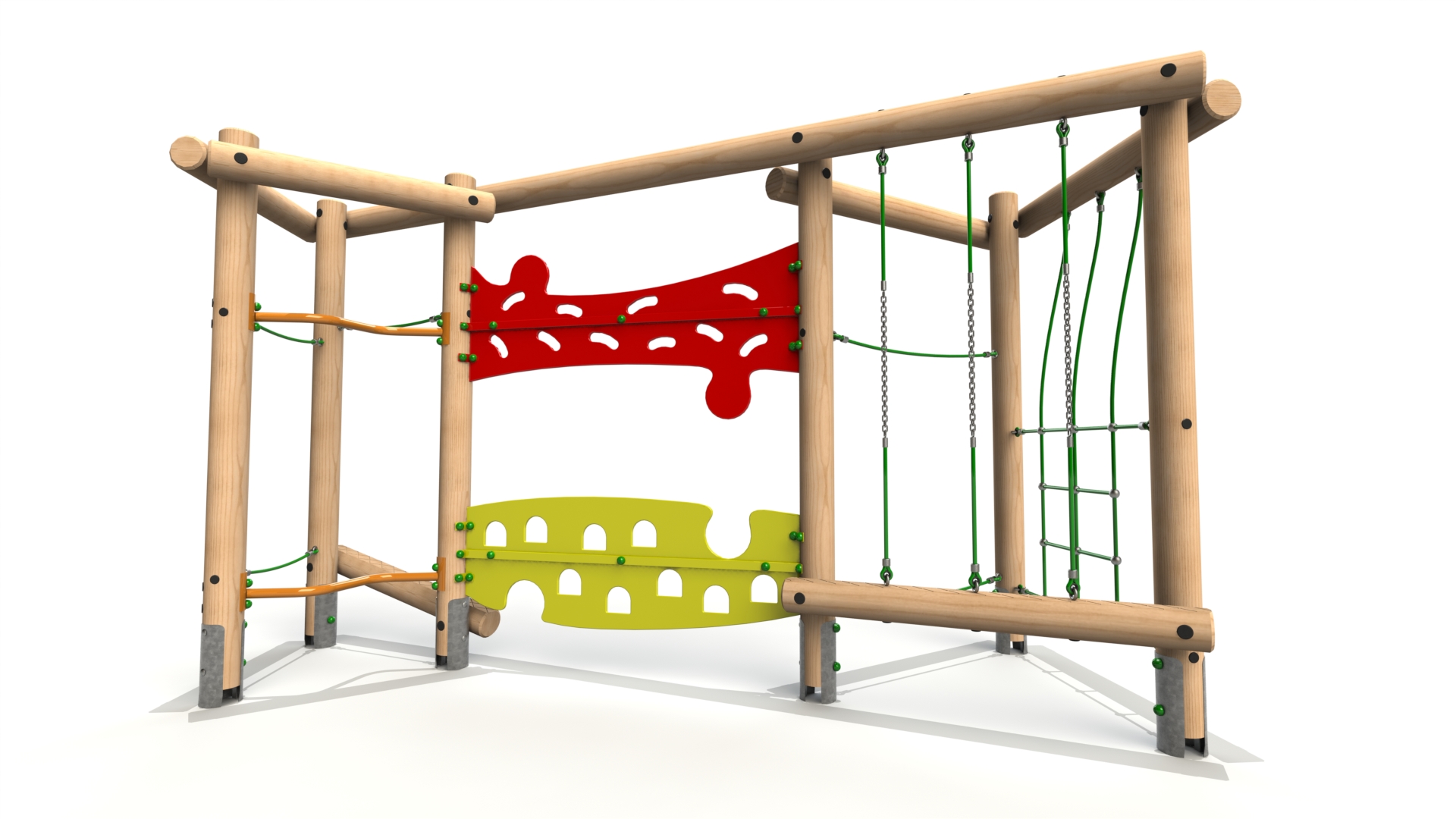 Triplay Challenge Climbing Frame 3 - Option 1
