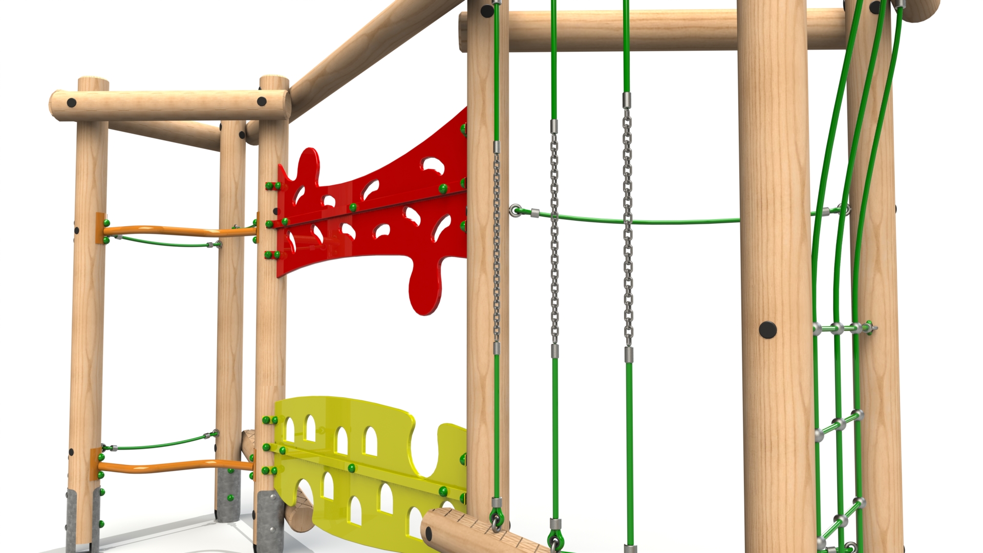 Triplay Challenge Climbing Frame 3 - Option 1